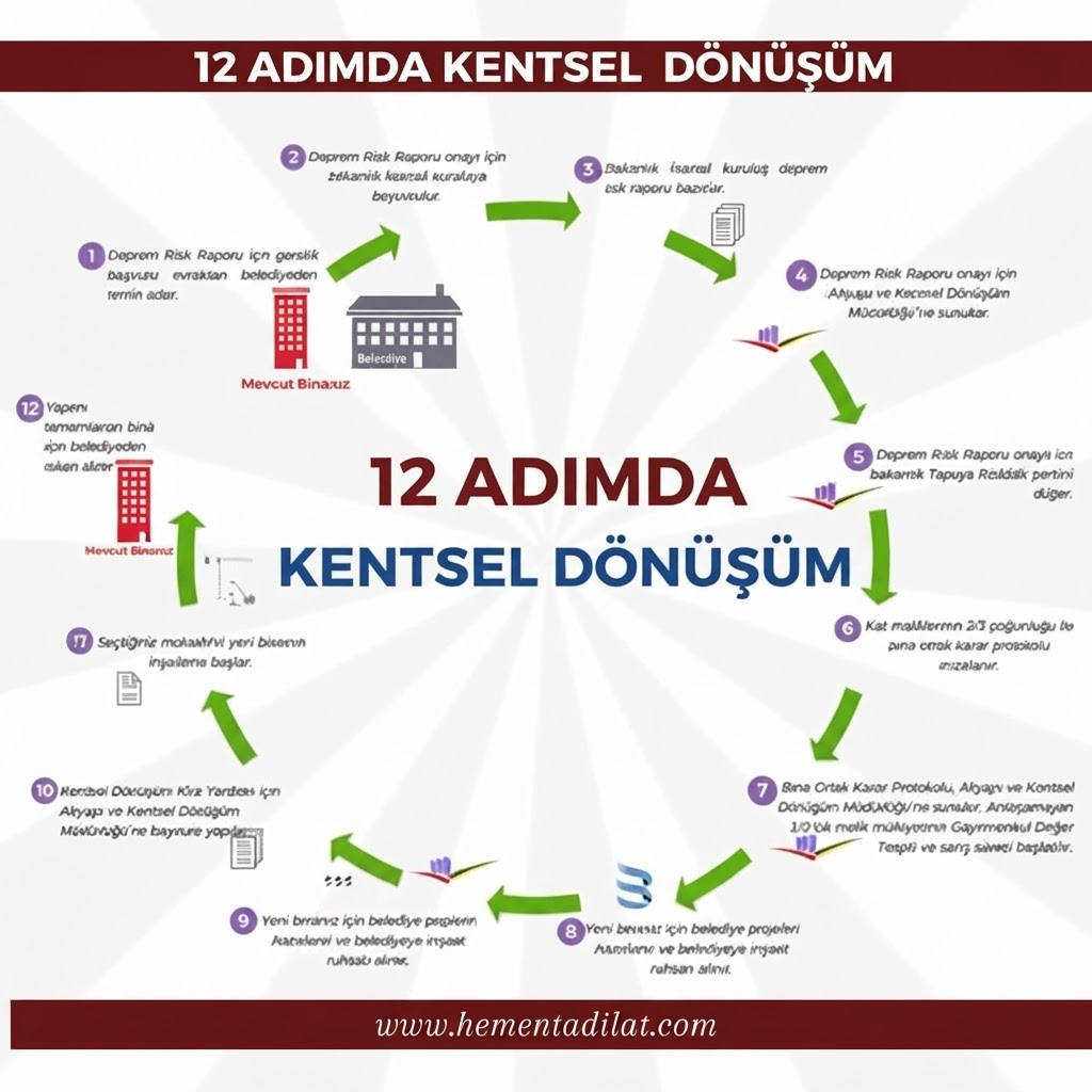 12 Adımda Kentsel Dönüşüm Rehberi: Süreç Nasıl İşler?